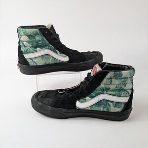 Vans Womens Size 6 Sneaker Hi-Top Leaf Me Alone Tennis Shoe Mens 4.5 Skateboard